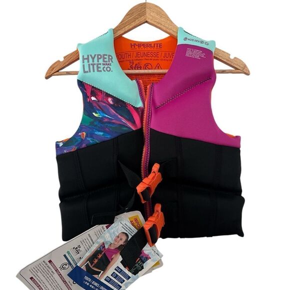 HyperLite Elite Kids Life Jacket NWT - Picture 1 of 7